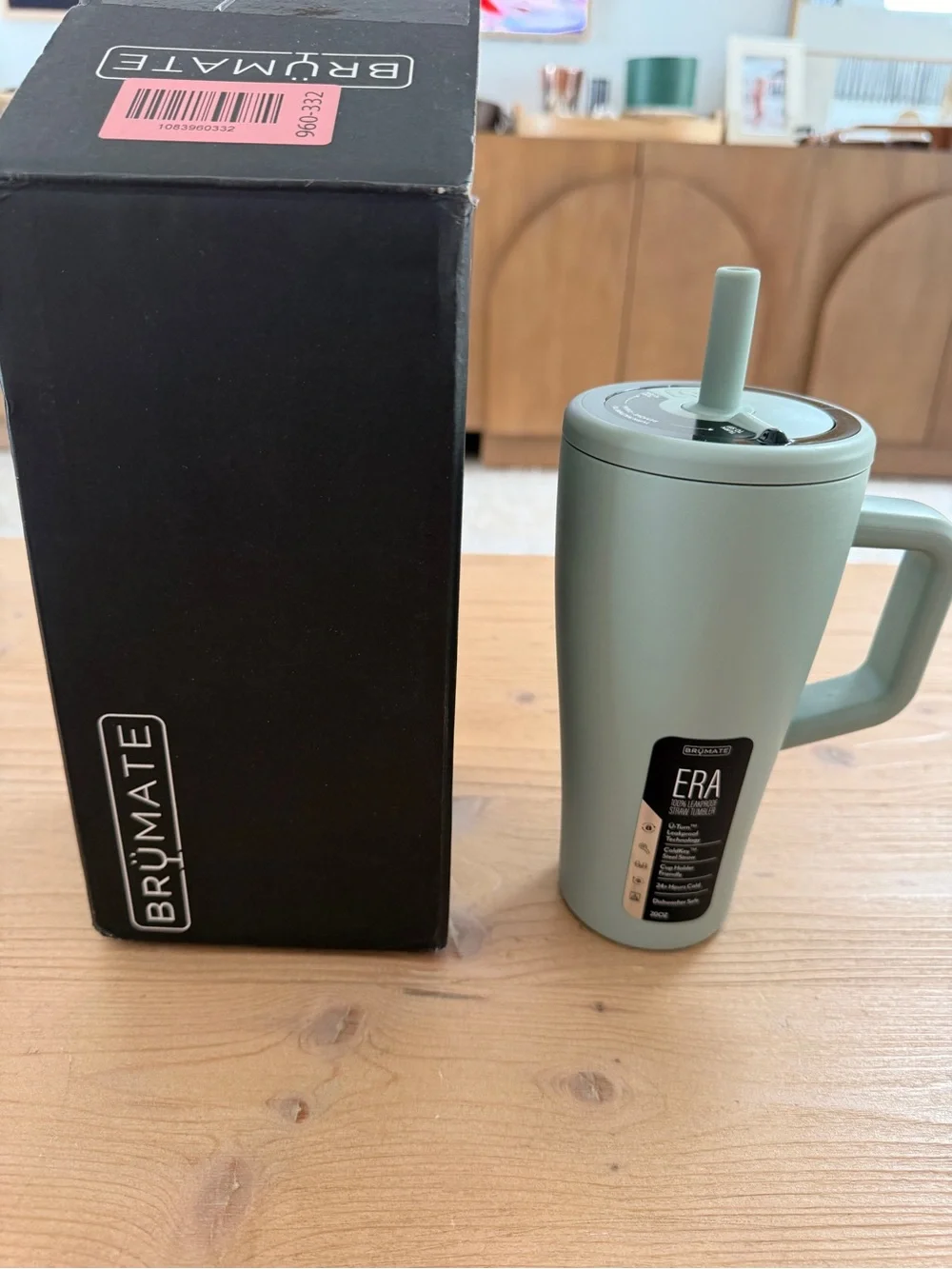 New Brumate tumbler with Straw. 20oz